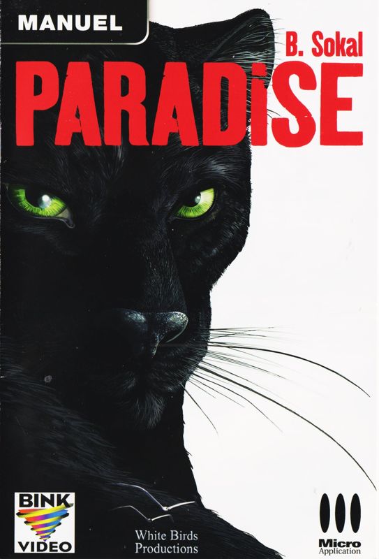 Manual for Paradise (Windows): Front (24-page)