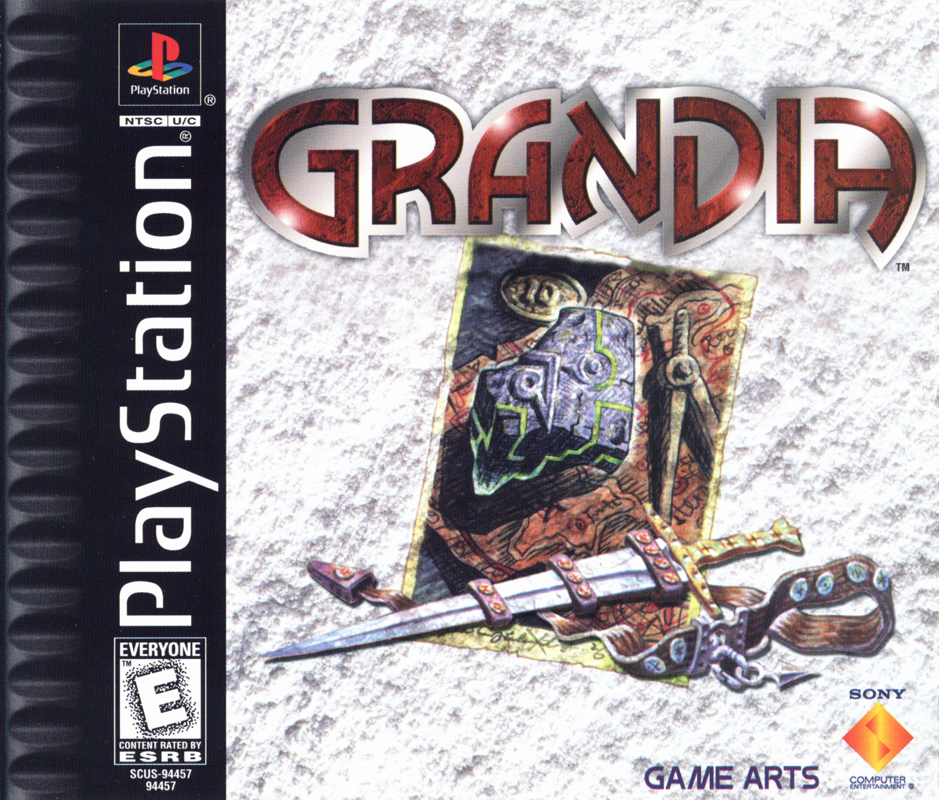 Front Cover for Grandia (PlayStation)
