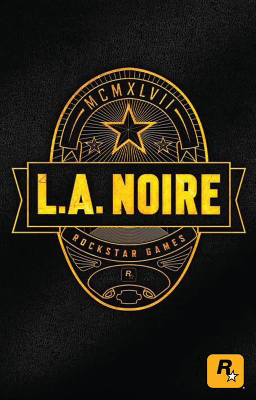 Manual for L.A. Noire (Windows) (Steam release): Front