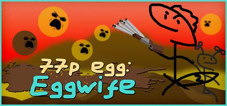 Front Cover for 77p egg: Eggwife (Windows) (Steam release)