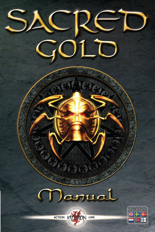 Manual for Sacred: Gold (Windows) (Steam release): Front