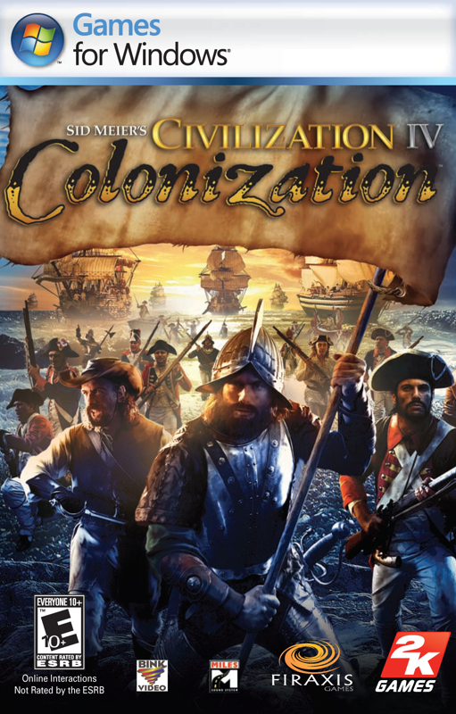Manual for Sid Meier's Civilization IV: Colonization (Macintosh and Windows) (Steam release): Front