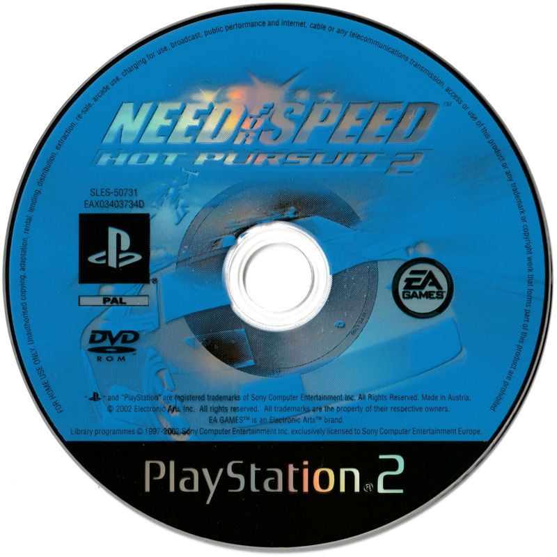 Need for Speed: Hot Pursuit 2 cover or packaging material - MobyGames