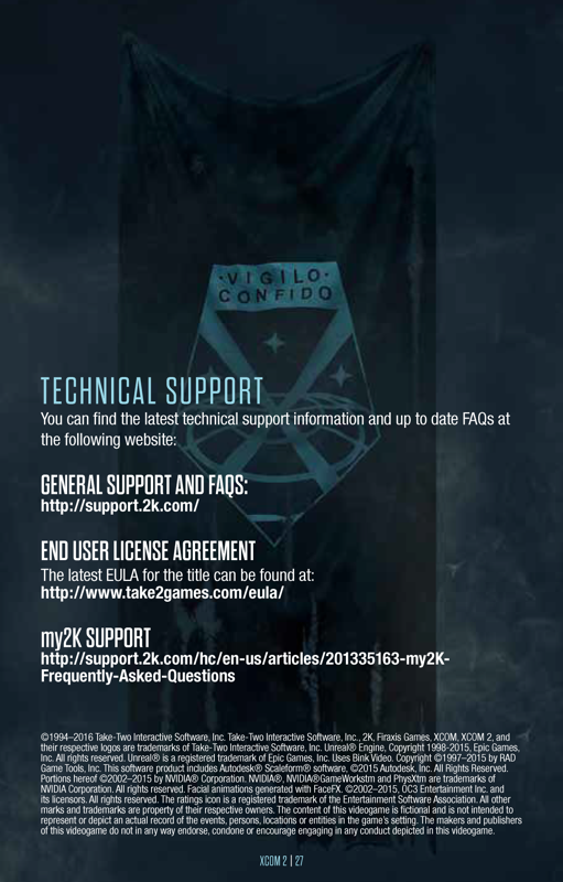 XCOM 2 cover or packaging material - MobyGames