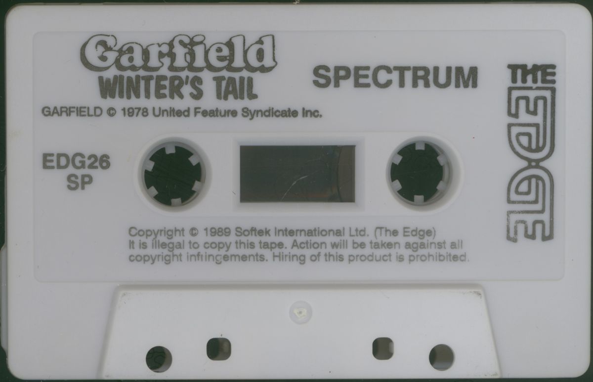 Media for Garfield: Winter's Tail (ZX Spectrum)