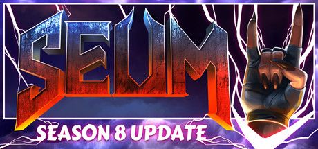 Front Cover for Seum: Speedrunners from Hell (Linux and Macintosh and Windows) (Steam release): Season 8 update version