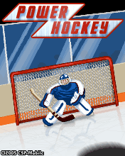 Front Cover for Power Hockey (J2ME)