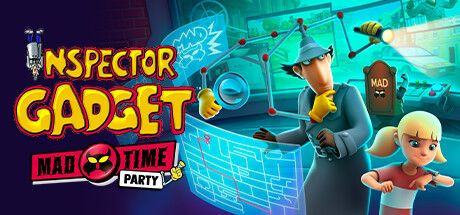 Front Cover for Inspector Gadget: MAD Time Party (Windows) (Steam release)