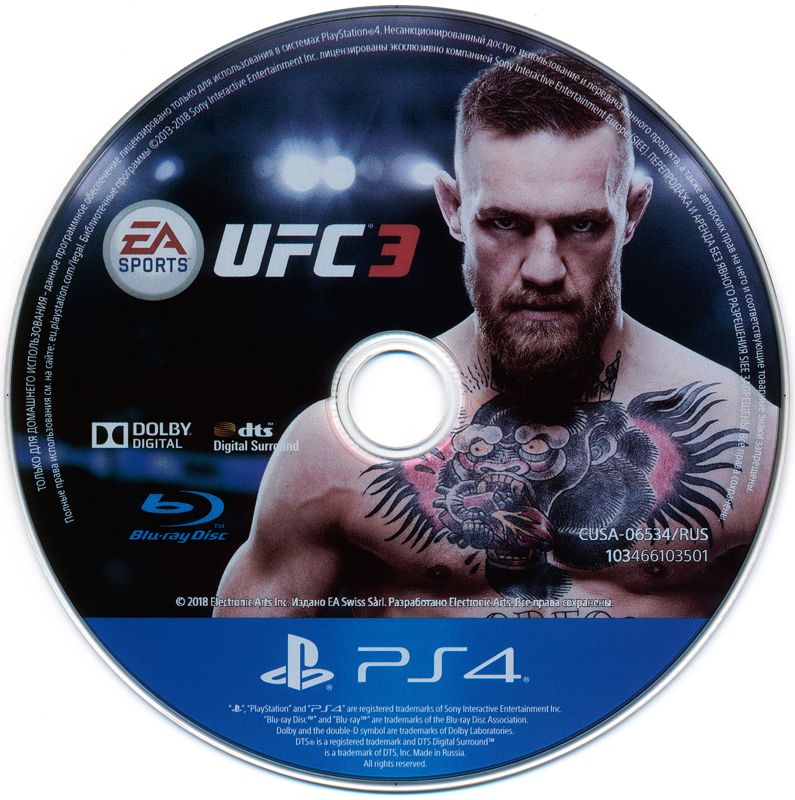 Media for UFC 3 (PlayStation 4)