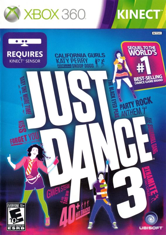 Front Cover for Just Dance 3 (Xbox 360)