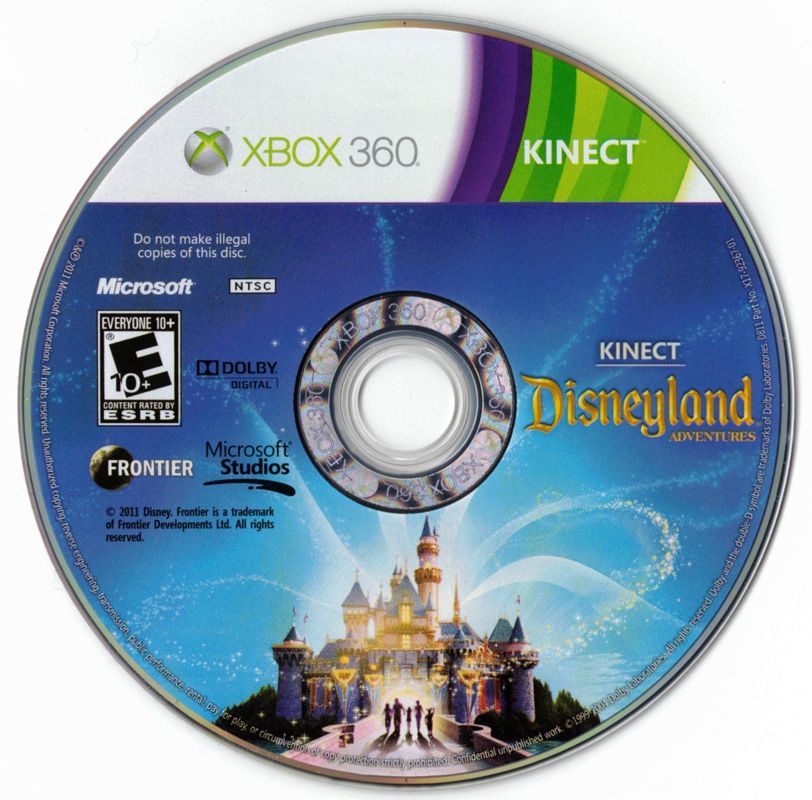 Media for Kinect: Disneyland Adventures (Xbox 360)