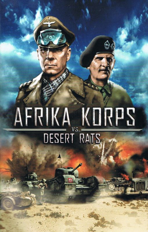 Manual for Desert Rats vs. Afrika Korps (Windows) (Hall of Game release): Front