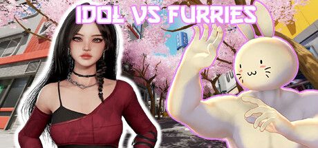 Front Cover for Idol vs Furries (Windows) (Steam release)