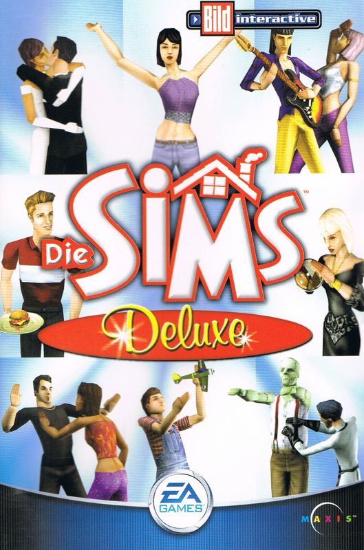 Manual for The Sims: Deluxe Edition (Windows): Front