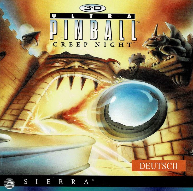 Other for 3-D Ultra Pinball: Creep Night (Windows and Windows 3.x): Jewel Case - Front