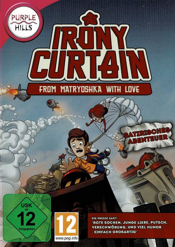 Front Cover for Irony Curtain: From Matryoshka with Love (Windows) (Purple Hills release)