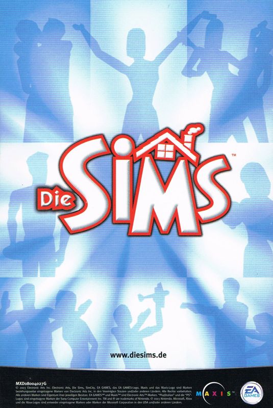 Advertisement for The Sims: Superstar (Windows): Back