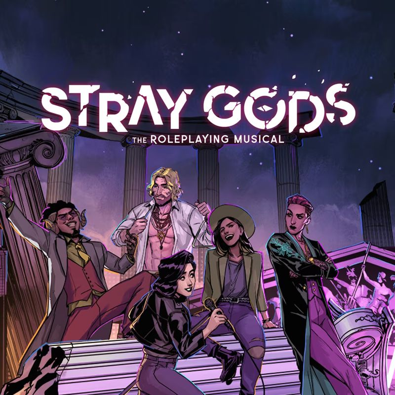 Front Cover for Stray Gods: The Roleplaying Musical (PlayStation 4 and PlayStation 5) (download release)