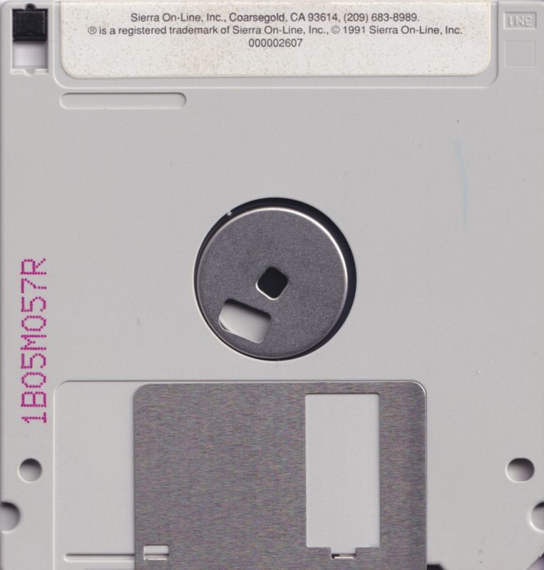 Media for Rise of the Dragon (Amiga): Back