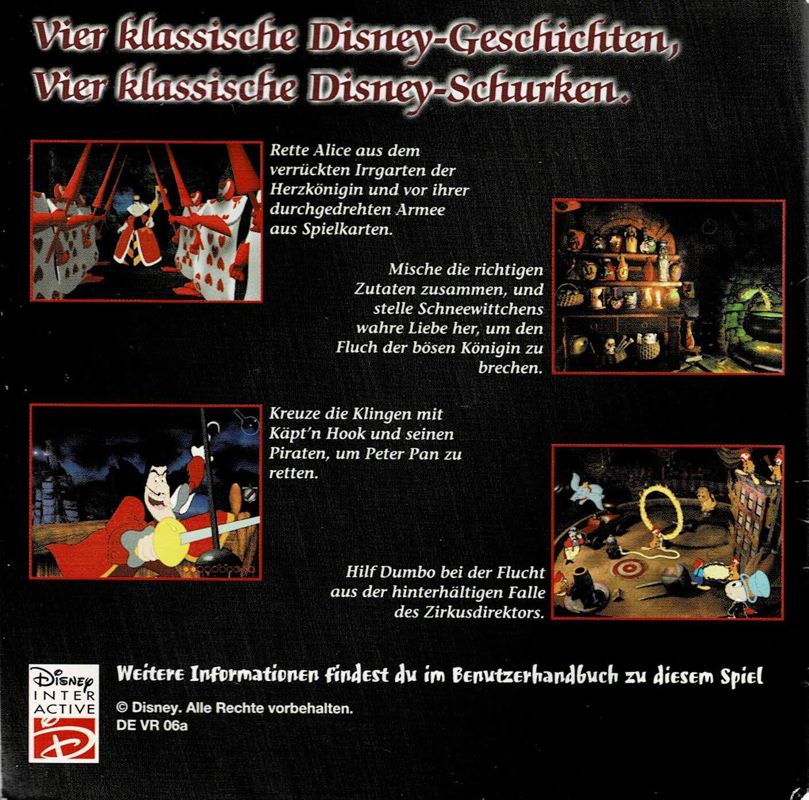 Other for Disney's Villains' Revenge (Macintosh and Windows): Jewel Case - Left Inlay