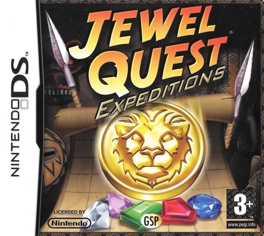 Front Cover for Jewel Quest Expeditions (Nintendo DS)