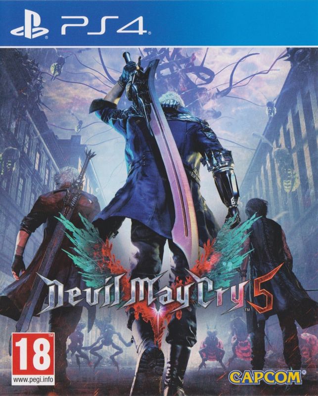 Front Cover for Devil May Cry 5 (PlayStation 4)