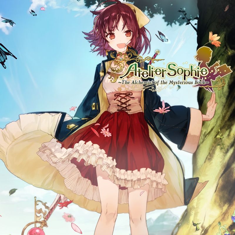Front Cover for Atelier Sophie: The Alchemist of the Mysterious Book (PS Vita and PlayStation 4) (PSN release)