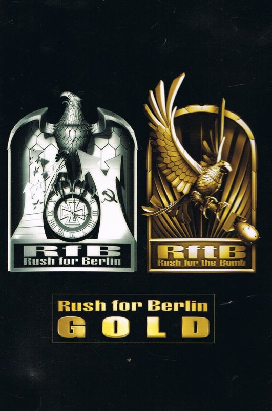 Manual for Rush for Berlin: Gold (Windows): Front