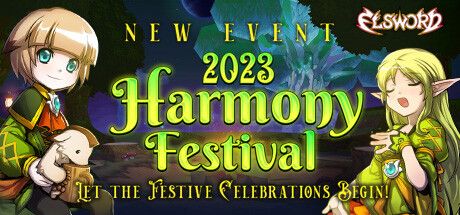 Front Cover for Elsword (Windows) (Steam release (North American version)): 2023 Harmony Festival version