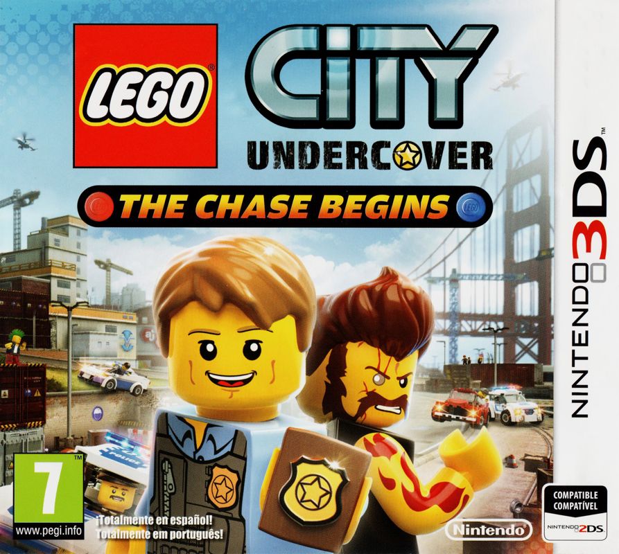 Front Cover for LEGO City Undercover: The Chase Begins (Nintendo 3DS)