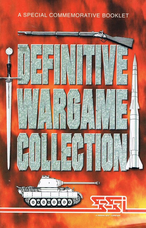 Manual for The Definitive Wargame Collection (DOS): Front