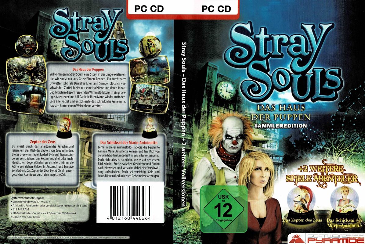 Full Cover for Stray Souls: Dollhouse Story (Collectors Edition) (Windows) (Software Pyramide release)
