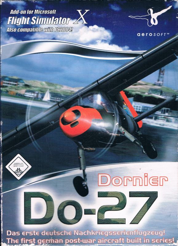 Front Cover for Dornier Do-27 (Windows)