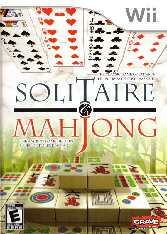 Front Cover for Solitaire & Mahjong (Wii)