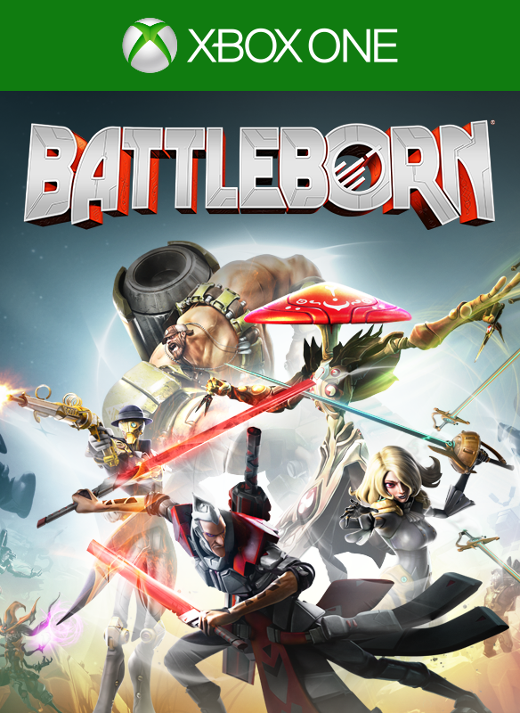 Front Cover for Battleborn (Xbox One) (Xbox Live Arcade release)