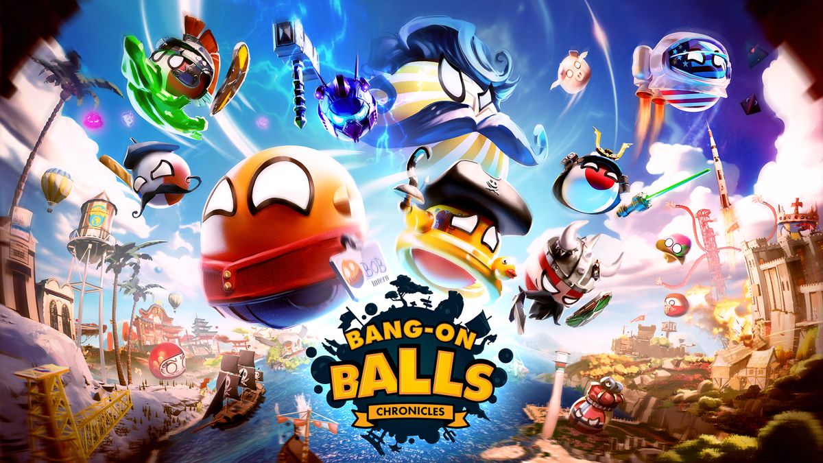 Front Cover for Bang-On Balls: Chronicles (Nintendo Switch) (download release)