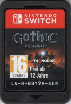 Media for Gothic (Nintendo Switch)