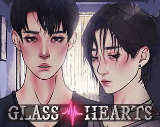 Front Cover for Glass Hearts (Linux and Macintosh and Windows) (Itch.io release)