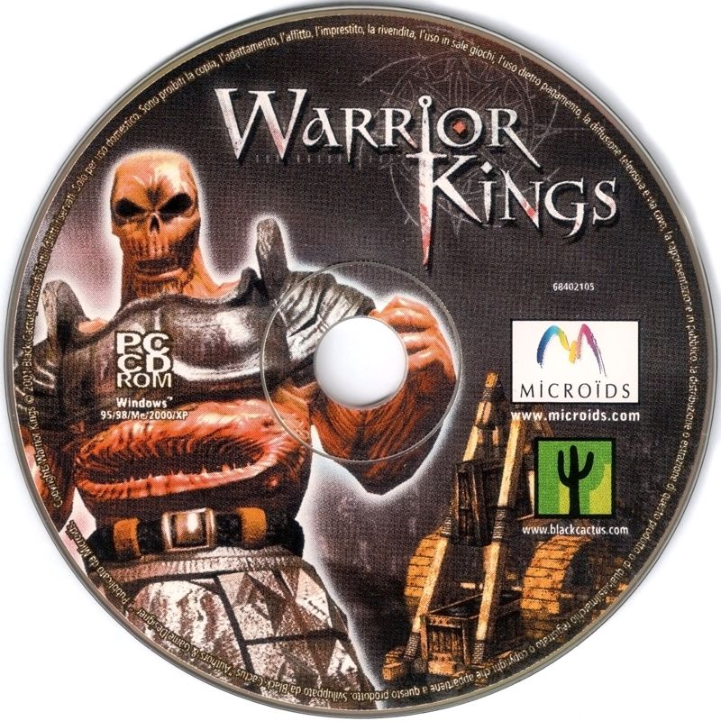 Warrior Kings cover or packaging material - MobyGames