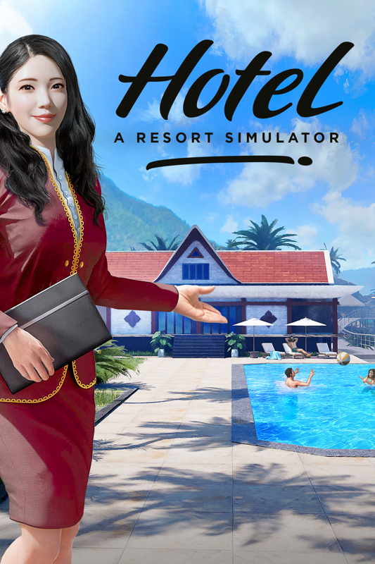 Front Cover for Hotel: A Resort Simulator (Xbox One and Xbox Series) (download release)