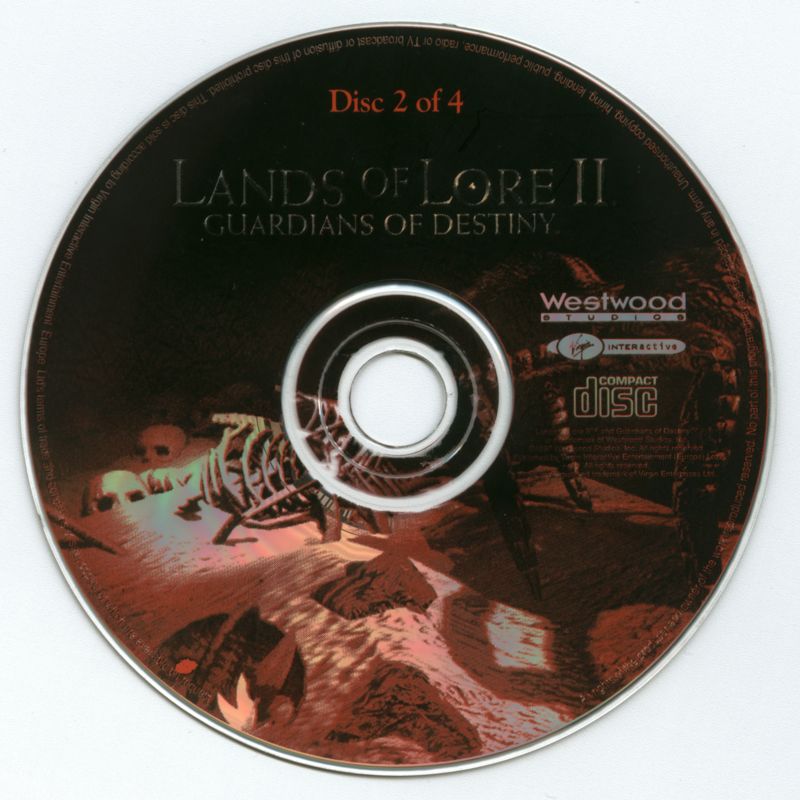 Media for Lands of Lore: Guardians of Destiny (DOS and Windows): Disc 2