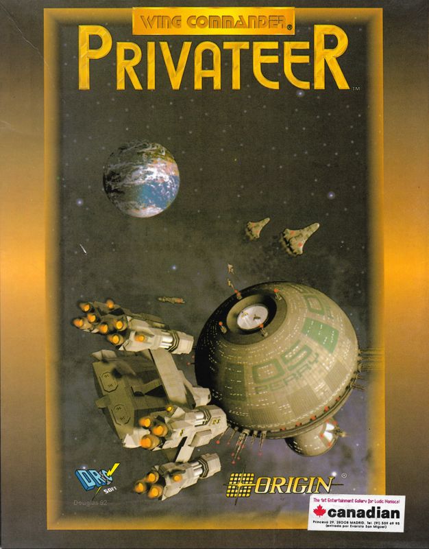 Wing Commander Privateer Cover Or Packaging Material Mobygames 2410