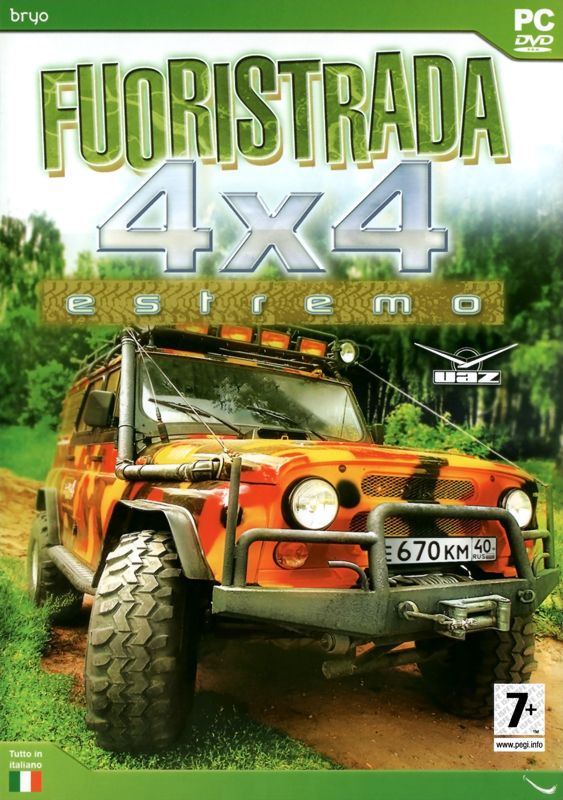 Front Cover for UAZ 4X4 Racing (Windows)