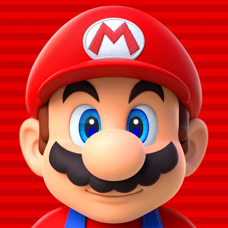 Front Cover for Super Mario Run (iPad and iPhone): 1st version