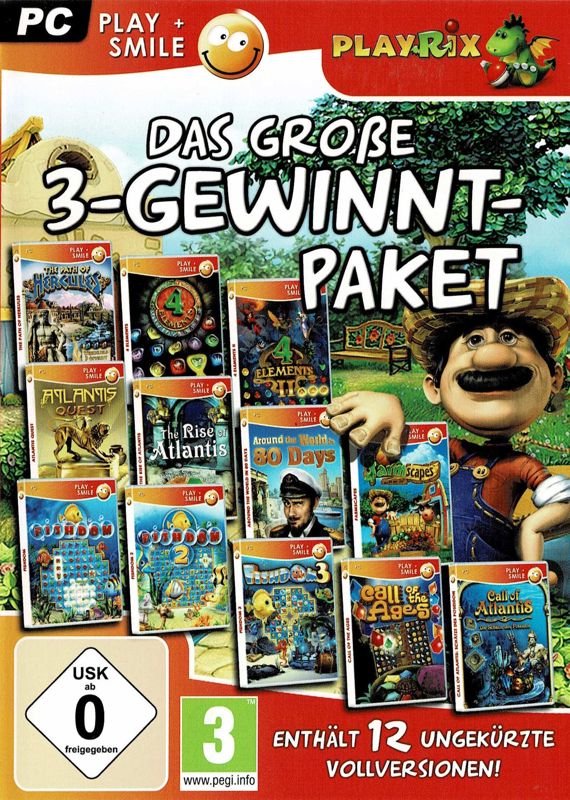 Front Cover for Das große 3-Gewinnt-Paket (Windows) (Play+Smile release)
