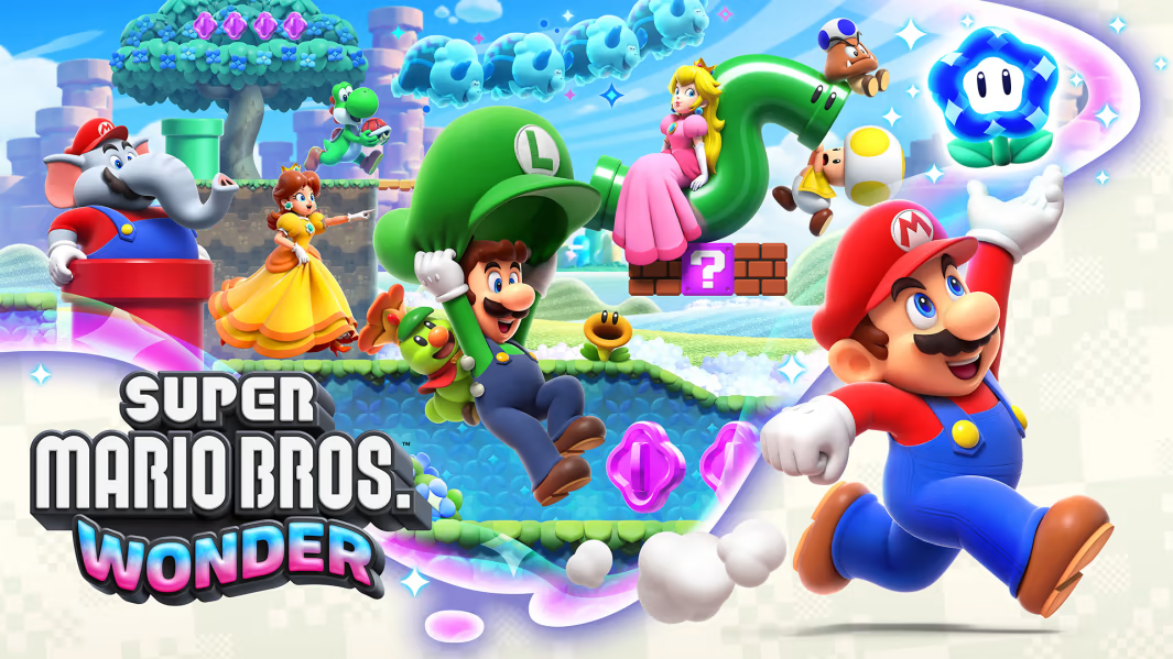 Front Cover for Super Mario Bros. Wonder (Nintendo Switch) (download release)