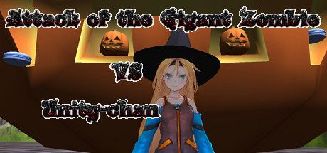 Front Cover for Attack of the Gigant Zombie vs Unity-chan (Windows) (Steam release)
