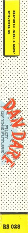 Spine/Sides for Dan Dare: Pilot of the Future (ZX Spectrum) (Ricochet! Release)