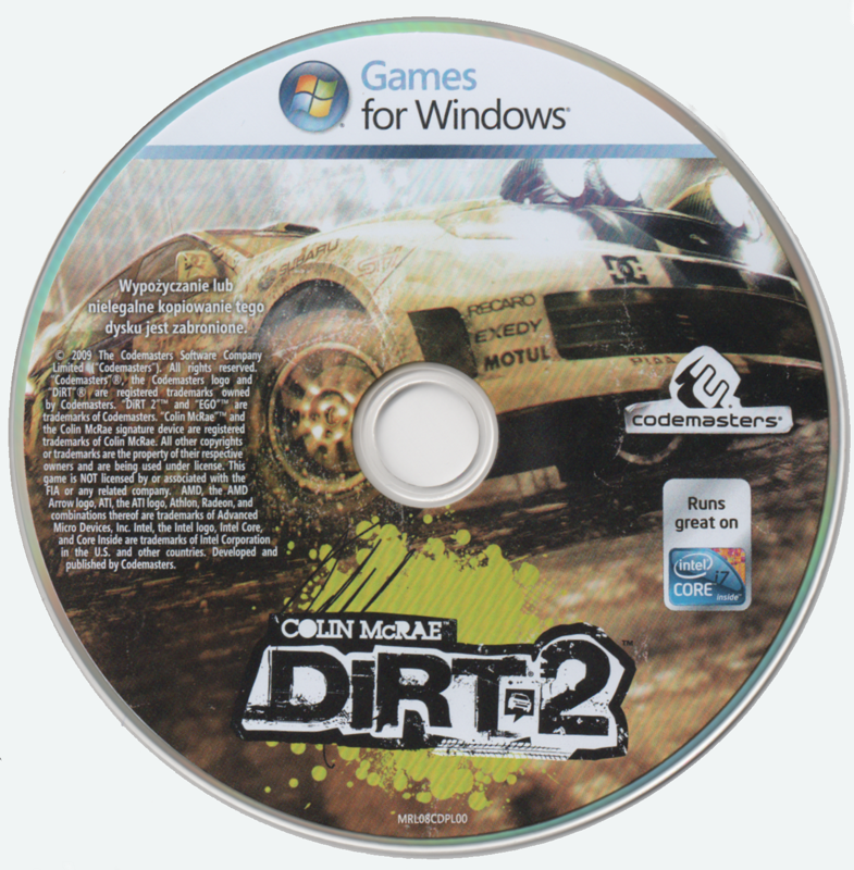 Media for DiRT 2 (Windows) (eXtra Klasyka release)