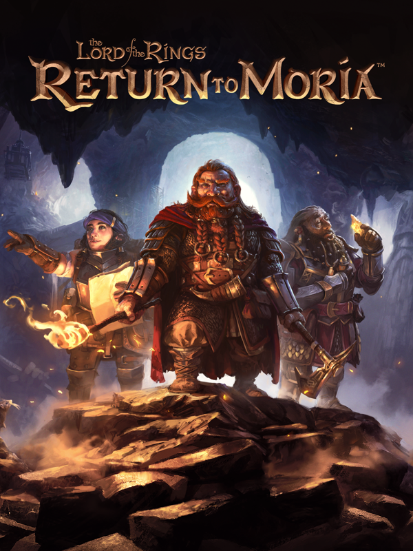 Front Cover for The Lord of the Rings: Return to Moria (Windows) (Epic Games Store release)